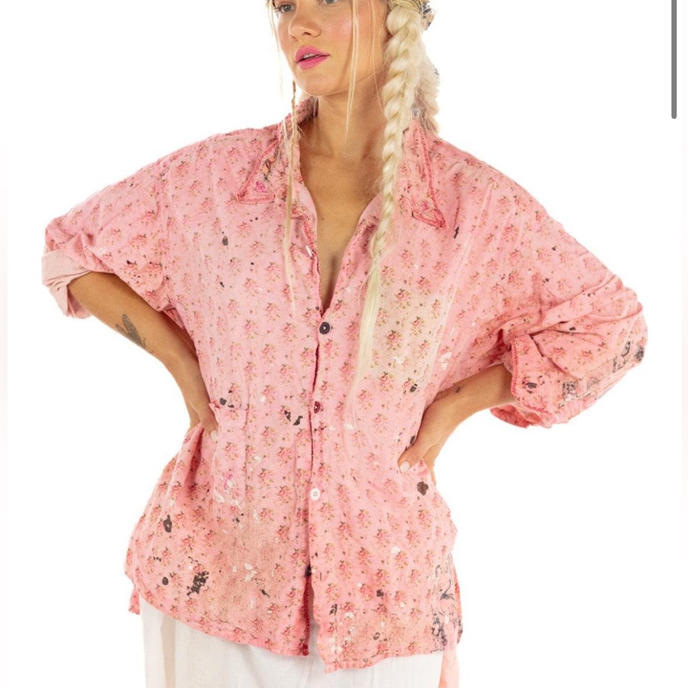 Magnolia Pearl Adison work shirt MP SOLD OUT O/S NWT